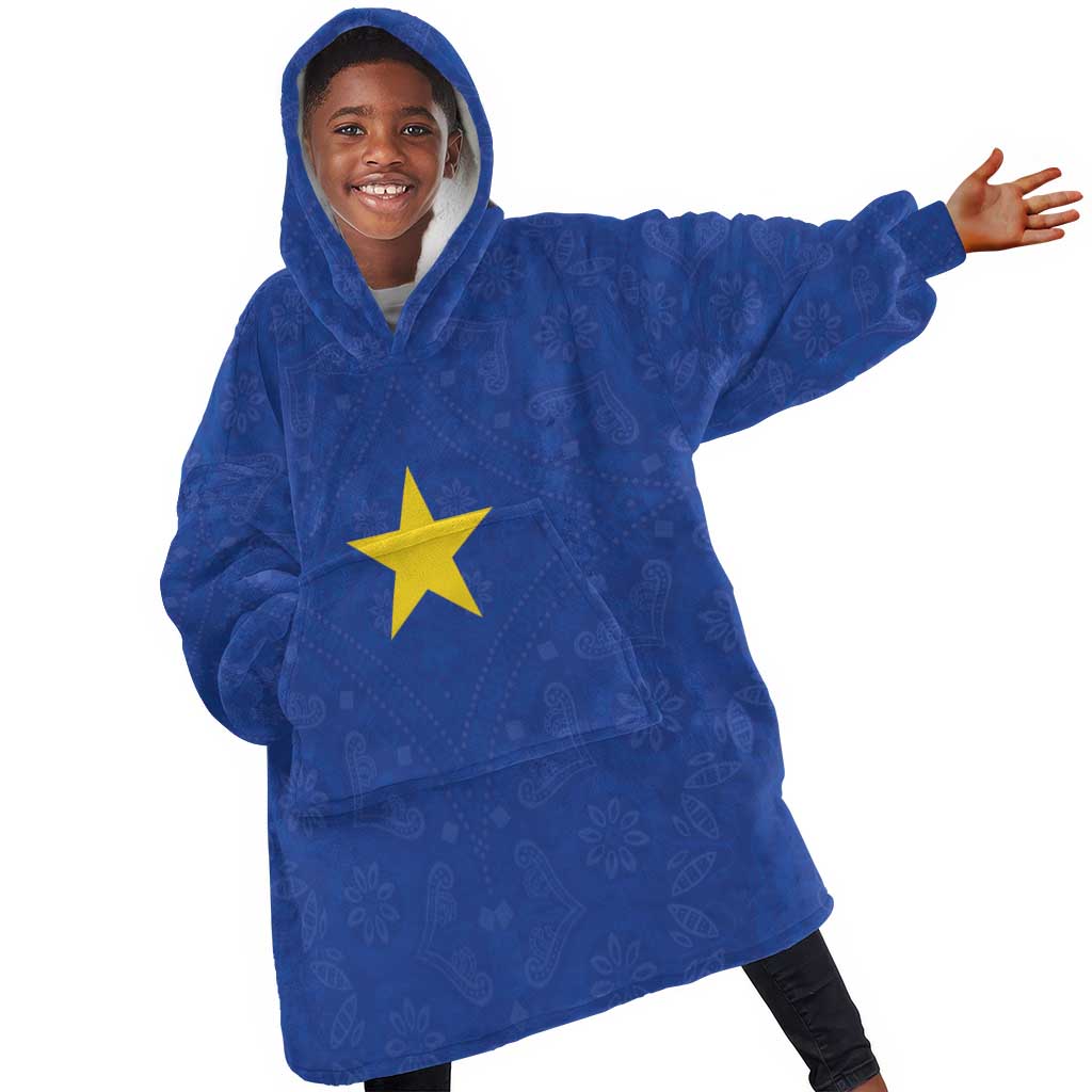 Congo Free State 1885-1908 Kid Wearable Blanket Hoodie Werk en voortgang
