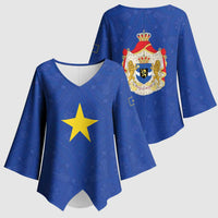 Congo Free State 1885-1908 Kimono Sleeve Blouse Werk en voortgang