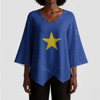 Congo Free State 1885-1908 Kimono Sleeve Blouse Werk en voortgang