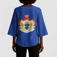 Congo Free State 1885-1908 Kimono Sleeve Blouse Werk en voortgang