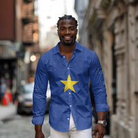 Congo Free State 1885-1908 Long Sleeve Button Shirt Werk en voortgang