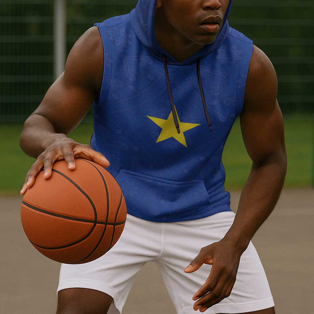 Congo Free State 1885-1908 Sleeveless Hoodie Werk en voortgang