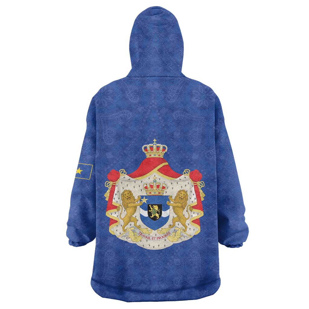 Congo Free State 1885-1908 Wearable Blanket Hoodie Werk en voortgang