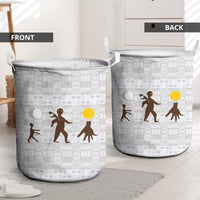 Kingdom of Kakongo Laundry Basket Royal Stylized