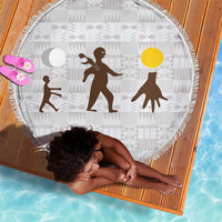 Kingdom of Kakongo Beach Blanket Royal Stylized