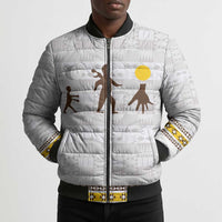 Personalized Kingdom of Kakongo Bomber Puffer Jacket Royal Stylized