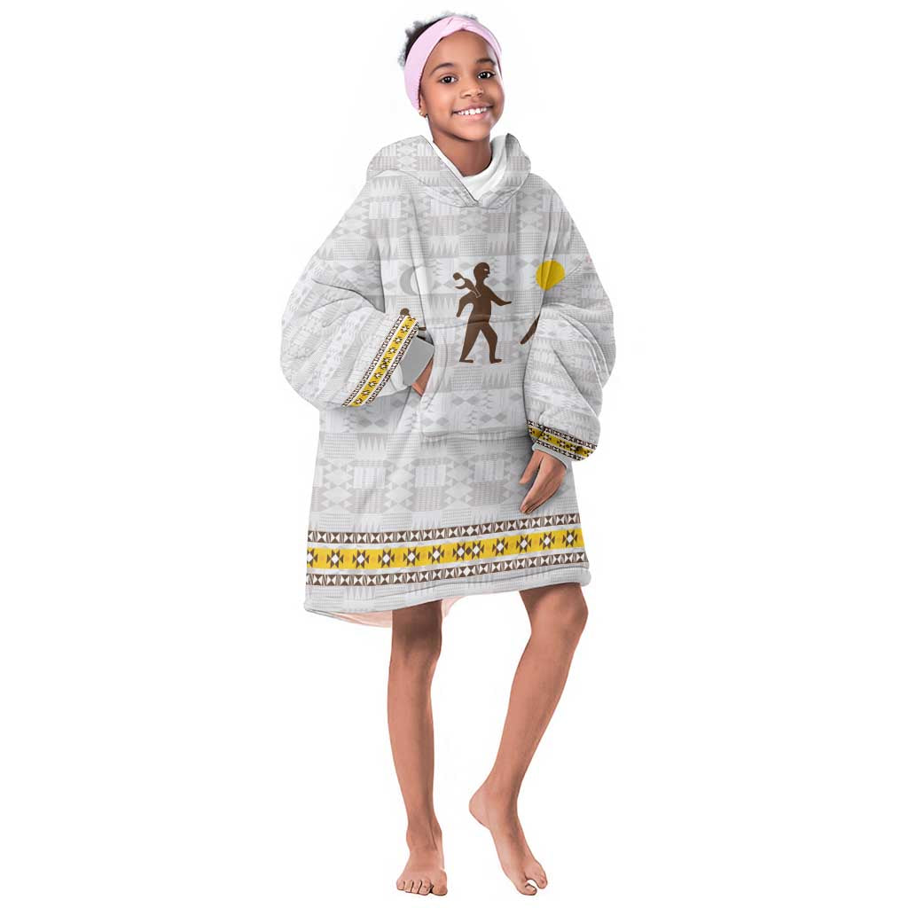 Personalized Kingdom of Kakongo Kid Wearable Blanket Hoodie Royal Stylized