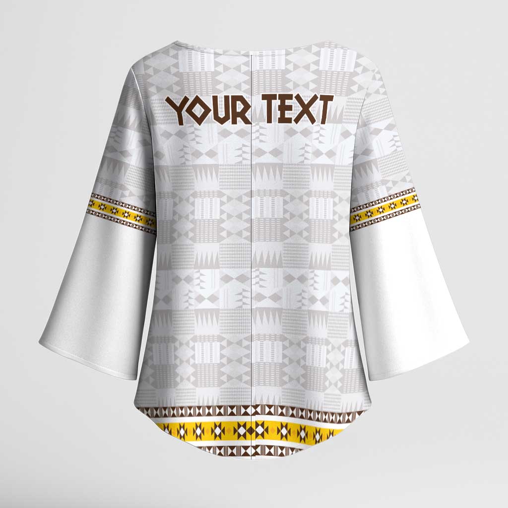 Personalized Kingdom of Kakongo Kimono Sleeve Blouse Royal Stylized