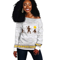 Personalized Kingdom of Kakongo Off Shoulder Sweater Royal Stylized