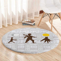 Kingdom of Kakongo Round Carpet Royal Stylized