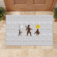 Kingdom of Kakongo Rubber Doormat Royal Stylized