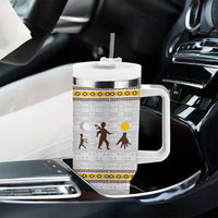 Kingdom of Kakongo Tumbler With Handle Royal Stylized