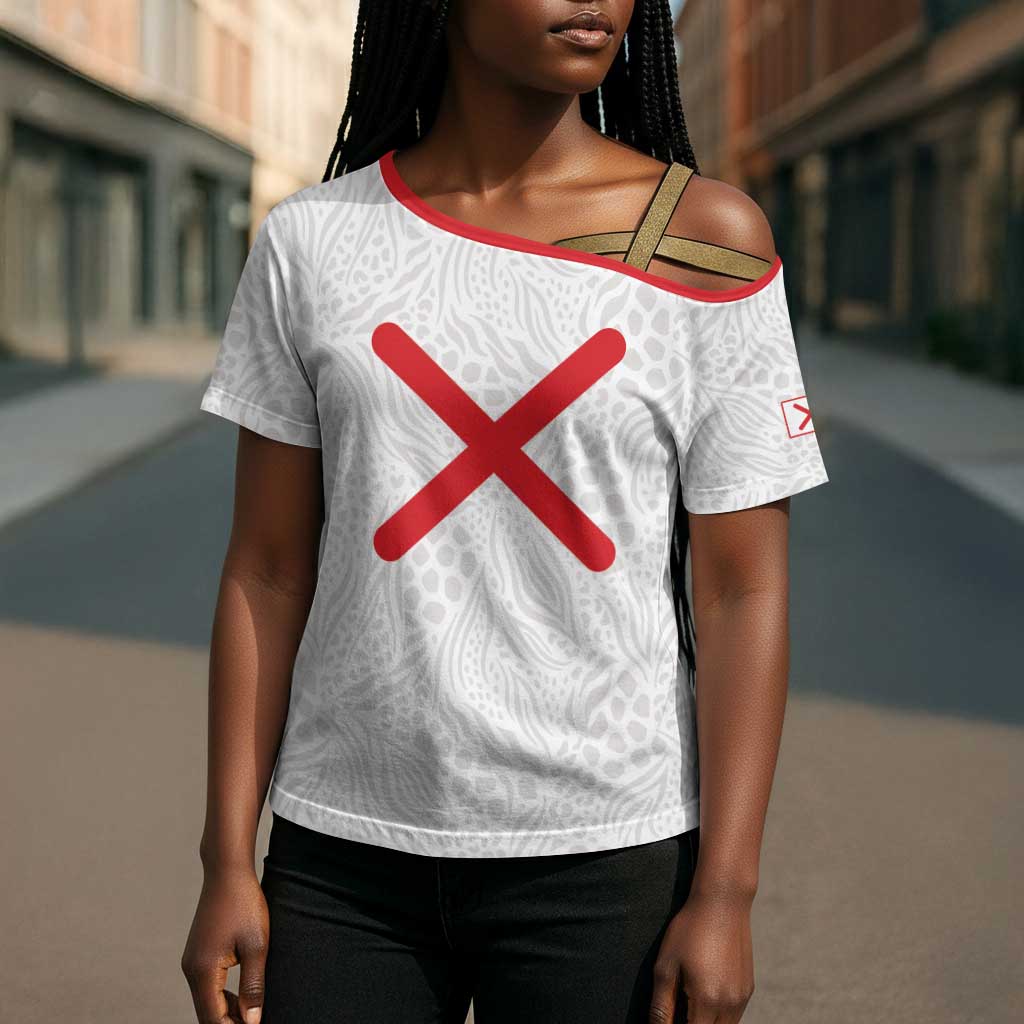 Kingdom of Kongo Cross Shoulder Shirt Kongo dya Ntotila