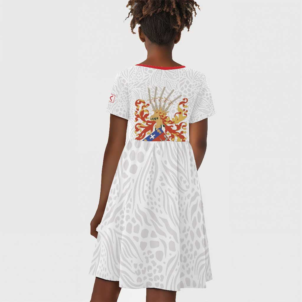 Kingdom of Kongo Kid Short Sleeve Dress Kongo dya Ntotila