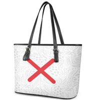 Kingdom of Kongo Leather Tote Bag Kongo dya Ntotila