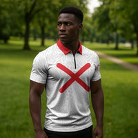Kingdom of Kongo Zipper Polo Shirt Kongo dya Ntotila