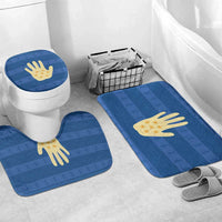 Kingdom of Loango Bathroom Set African Pattern Flag Stylized
