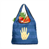Kingdom of Loango Grocery Bag African Pattern Flag Stylized
