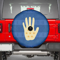 Kingdom of Loango Spare Tire Cover African Pattern Flag Stylized
