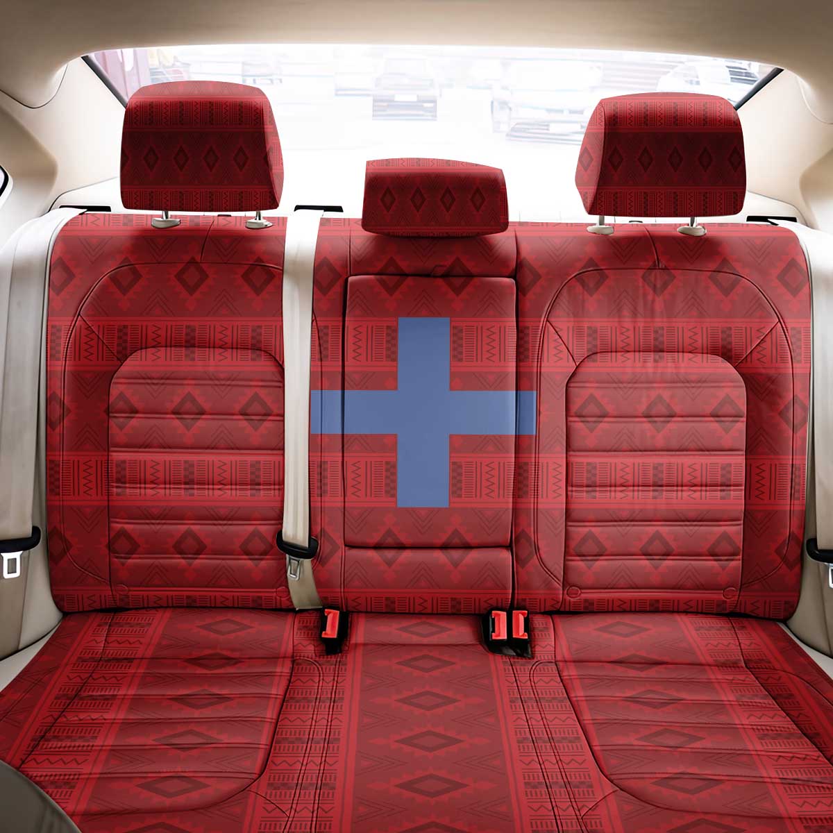 Kingdom of Ndongo Back Car Seat Cover Utuminu ua Ngola