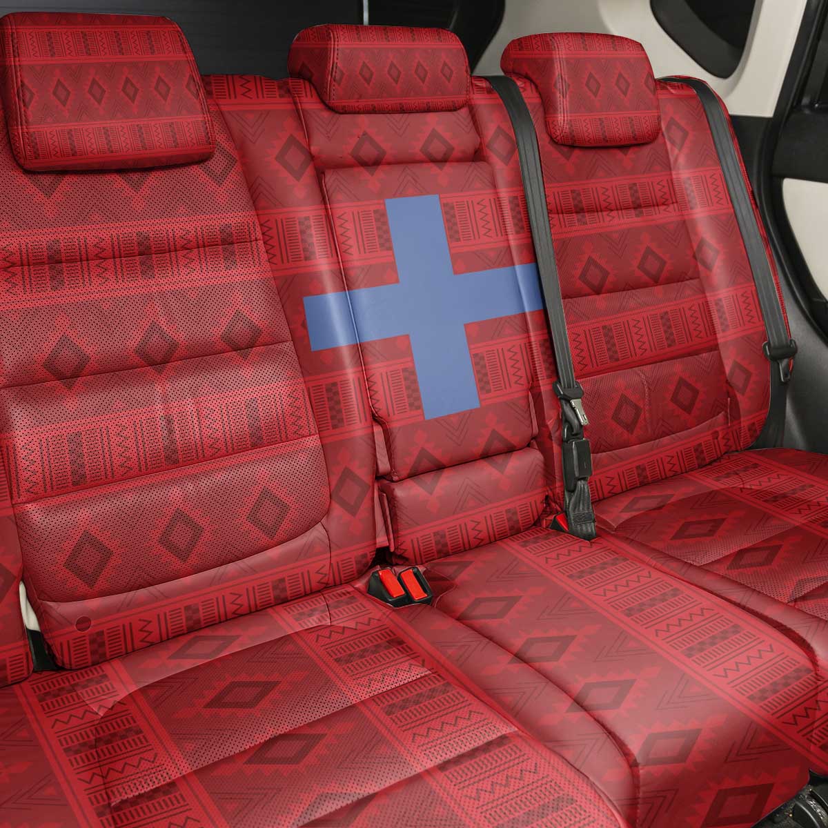 Kingdom of Ndongo Back Car Seat Cover Utuminu ua Ngola