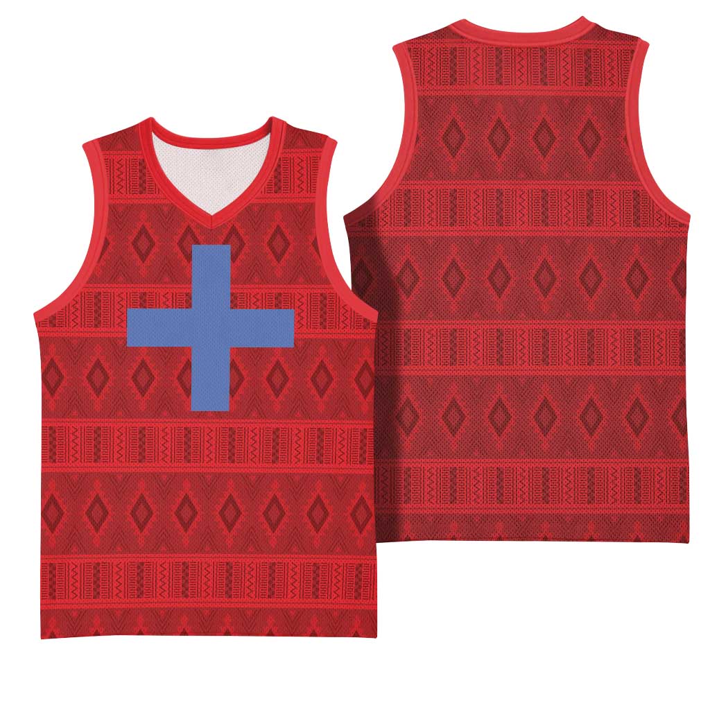 Kingdom of Ndongo Basketball Jersey Utuminu ua Ngola