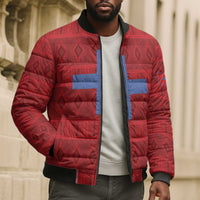 Kingdom of Ndongo Bomber Puffer Jacket Utuminu ua Ngola
