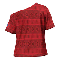 Kingdom of Ndongo Cross Shoulder Shirt Utuminu ua Ngola