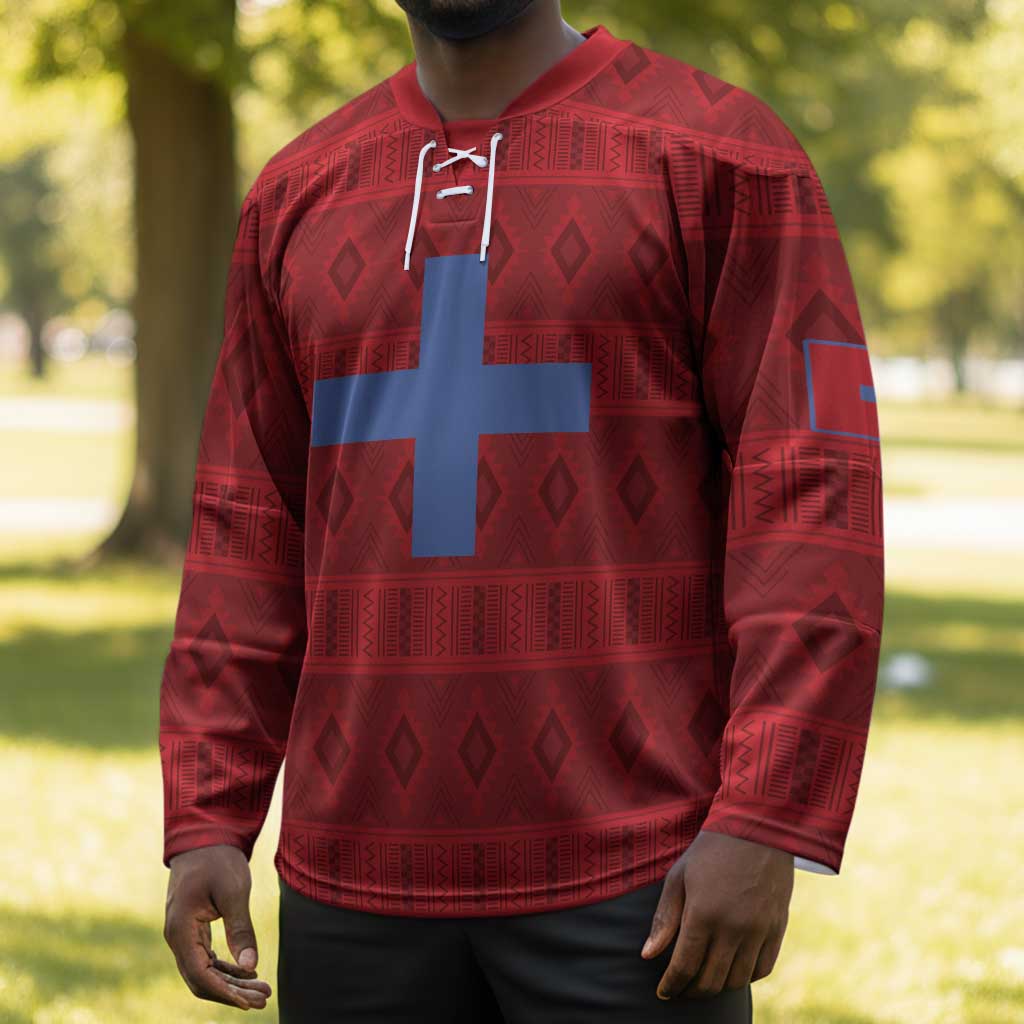 Kingdom of Ndongo Hockey Jersey Utuminu ua Ngola