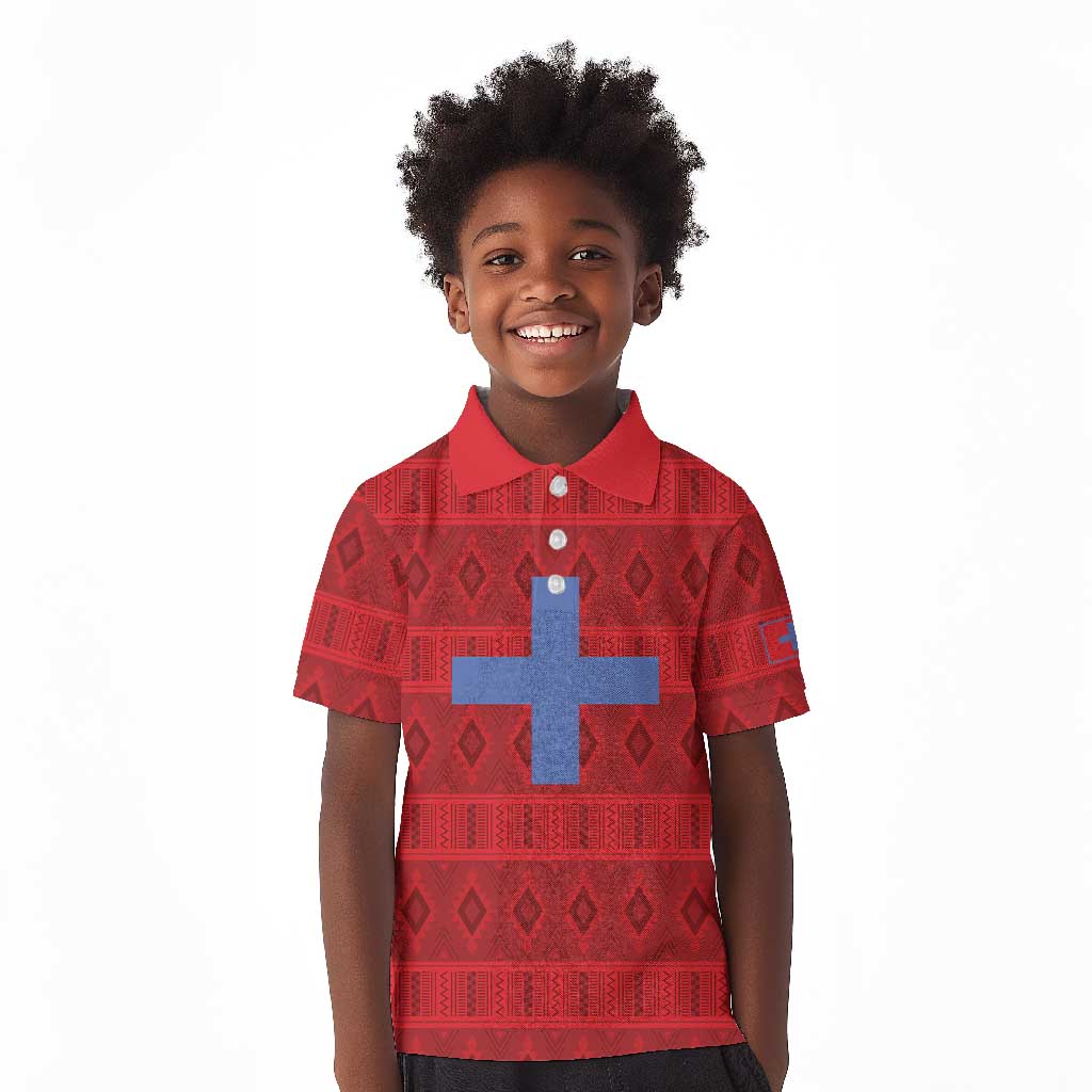 Kingdom of Ndongo Kid Polo Shirt Utuminu ua Ngola
