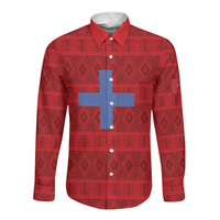 Kingdom of Ndongo Long Sleeve Button Shirt Utuminu ua Ngola