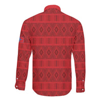 Kingdom of Ndongo Long Sleeve Button Shirt Utuminu ua Ngola