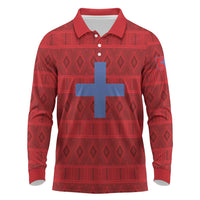 Kingdom of Ndongo Long Sleeve Polo Shirt Utuminu ua Ngola