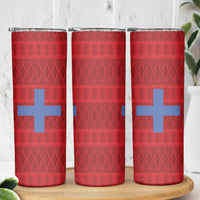 Kingdom of Ndongo Skinny Tumbler Utuminu ua Ngola