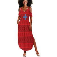 Kingdom of Ndongo Summer Maxi Dress Utuminu ua Ngola