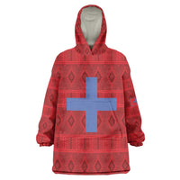 Kingdom of Ndongo Wearable Blanket Hoodie Utuminu ua Ngola