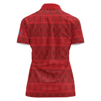 Kingdom of Ndongo Women Polo Shirt Utuminu ua Ngola
