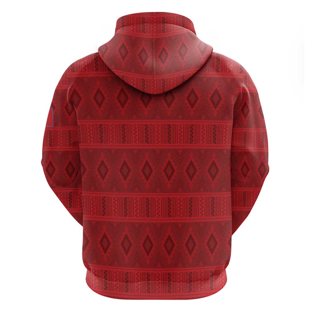 Kingdom of Ndongo Zip Hoodie Utuminu ua Ngola