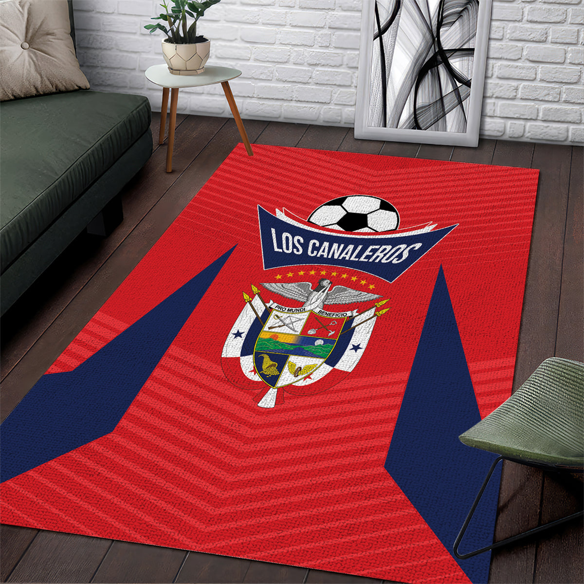 Panama 2024 Football Area Rug Go Los Canaleros - Wonder Print Shop