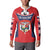 Personalized Panama 2024 Football Button Sweatshirt Go Los Canaleros - Wonder Print Shop