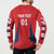 Personalized Panama 2024 Football Button Sweatshirt Go Los Canaleros - Wonder Print Shop