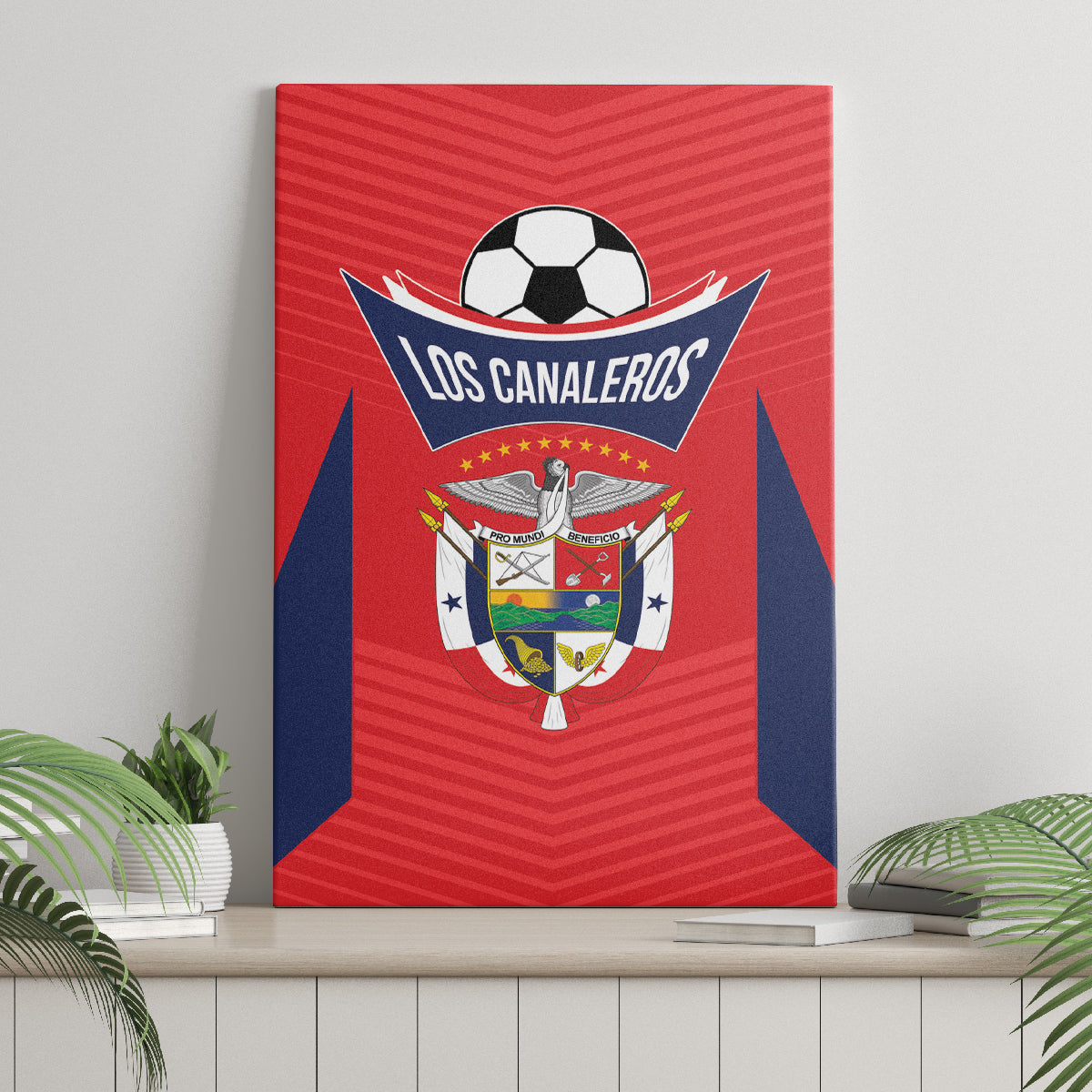 Panama 2024 Football Canvas Wall Art Go Los Canaleros - Wonder Print Shop