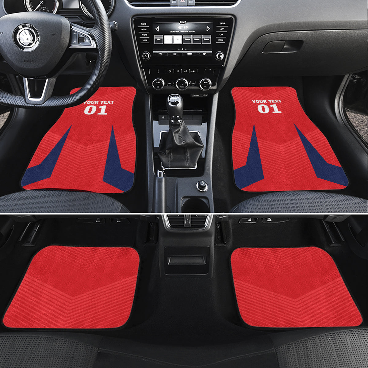 Panama 2024 Football Car Mats Go Los Canaleros