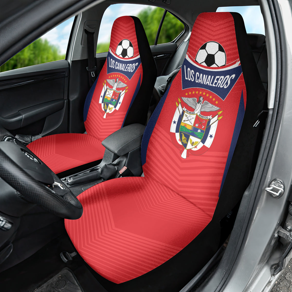 Panama 2024 Football Car Seat Cover Go Los Canaleros - Wonder Print Shop