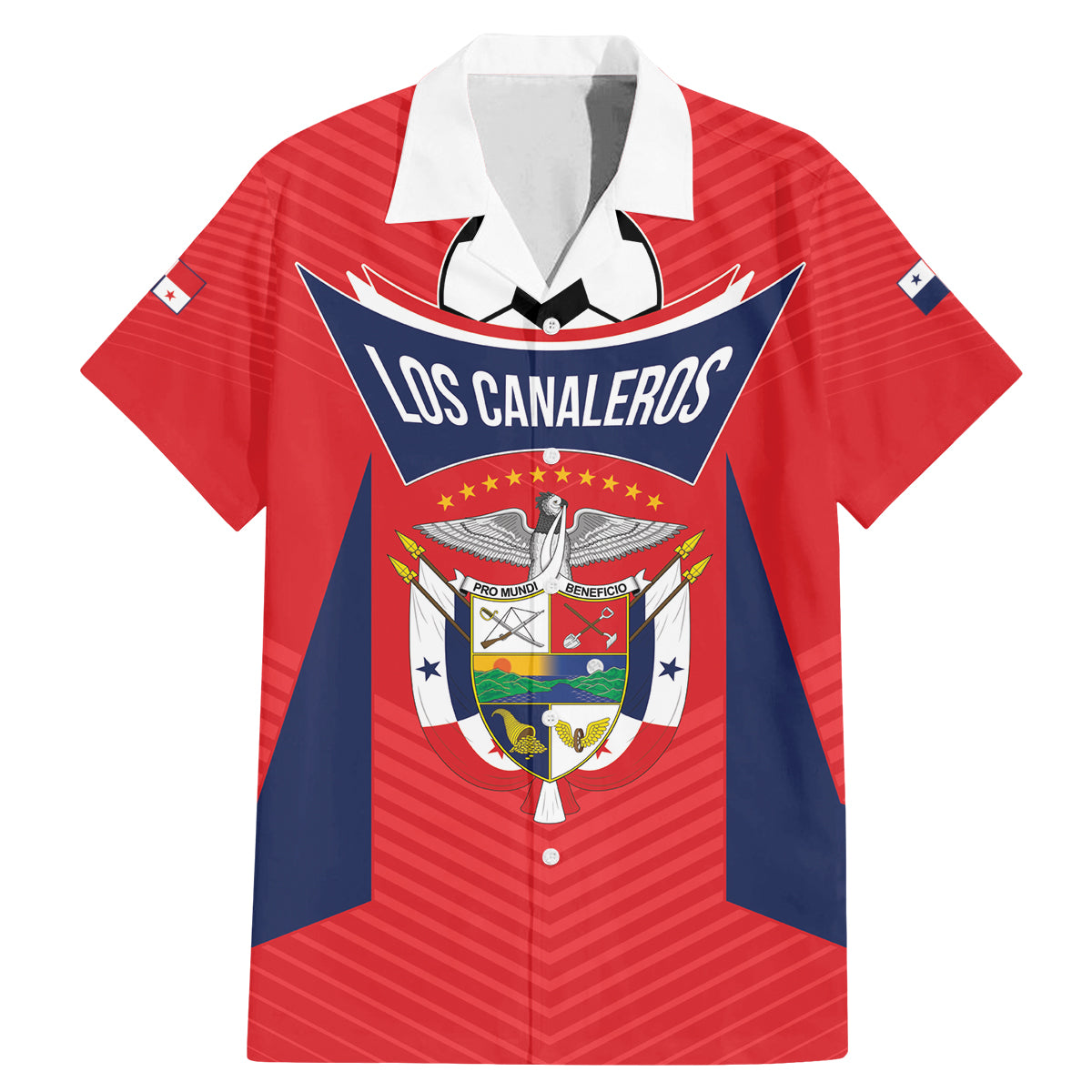 Personalized Panama 2024 Football Family Matching Mermaid Dress and Hawaiian Shirt Go Los Canaleros - Wonder Print Shop