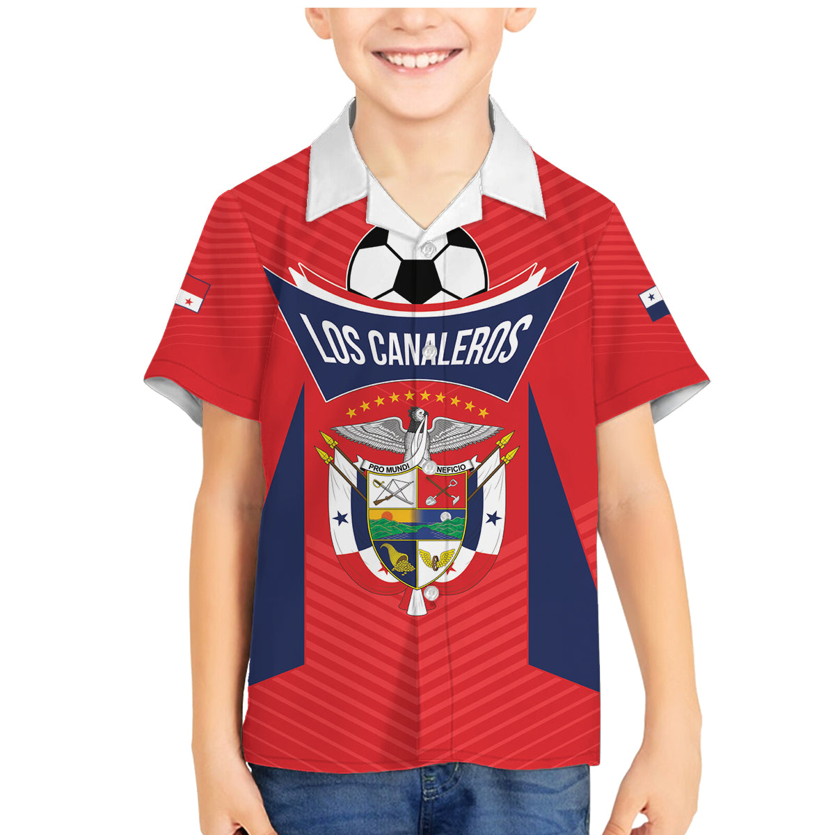 Personalized Panama 2024 Football Family Matching Mermaid Dress and Hawaiian Shirt Go Los Canaleros - Wonder Print Shop