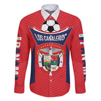 Personalized Panama 2024 Football Family Matching Short Sleeve Bodycon Dress and Hawaiian Shirt Go Los Canaleros - Wonder Print Shop