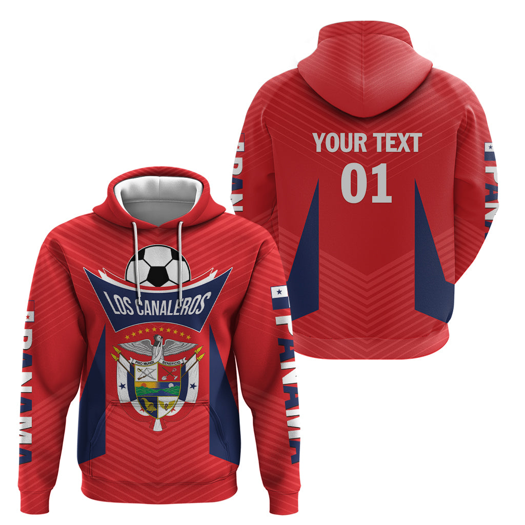 Personalized Panama 2024 Football Hoodie Go Los Canaleros - Wonder Print Shop