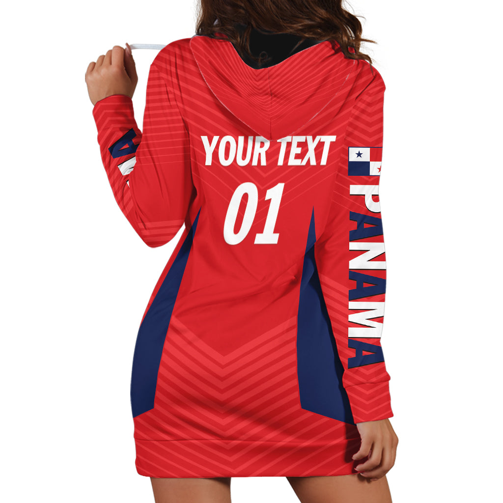 Personalized Panama 2024 Football Hoodie Dress Go Los Canaleros - Wonder Print Shop