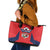 Panama 2024 Football Leather Tote Bag Go Los Canaleros - Wonder Print Shop